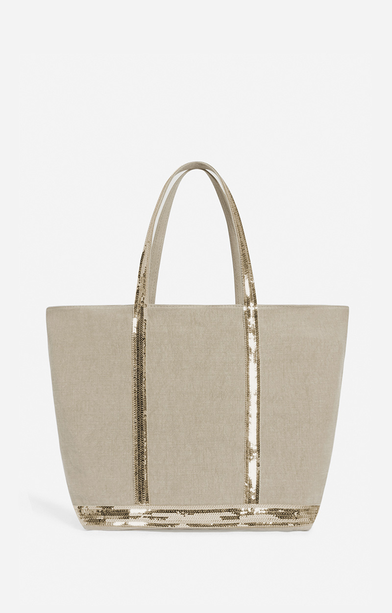 Cabas L Vanessa Bruno En Coton/polyester - Occasion - Couleur Jaune - Style Fourre-tout Femme