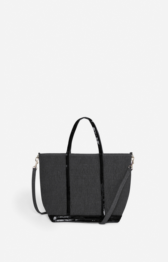 Sac Cabas Vanessa Bruno Vert Militaire - Toile - Occasion - Style Fourre-Tout