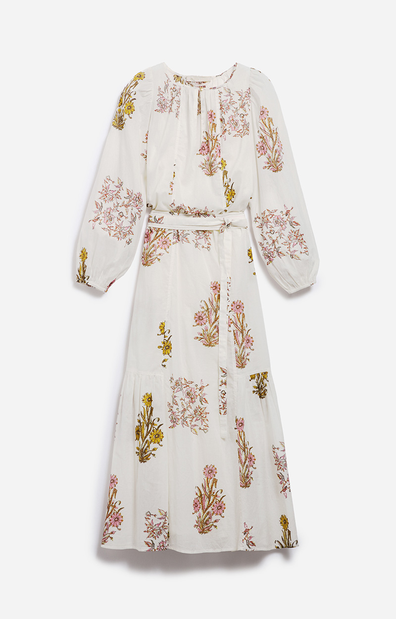 Robe Fleurie Vanessa Bruno Taille 38 - Imprimé Floral Bohème - Longue Et évasée - Neuf Avec étiquettes