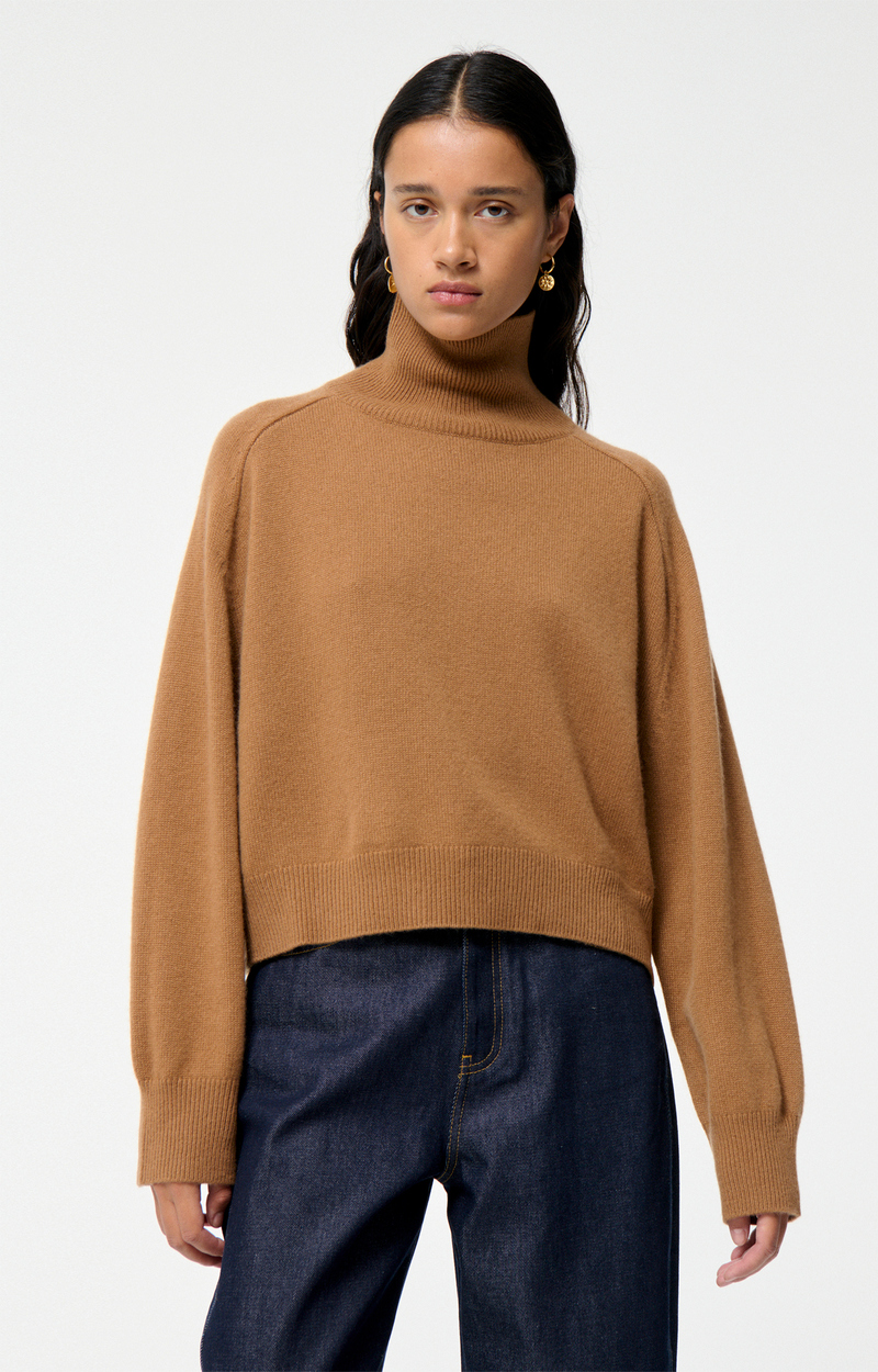Pull Soie/cachemire Vanessa Bruno - Taille 3 - Mauve Violet - Très Bon état