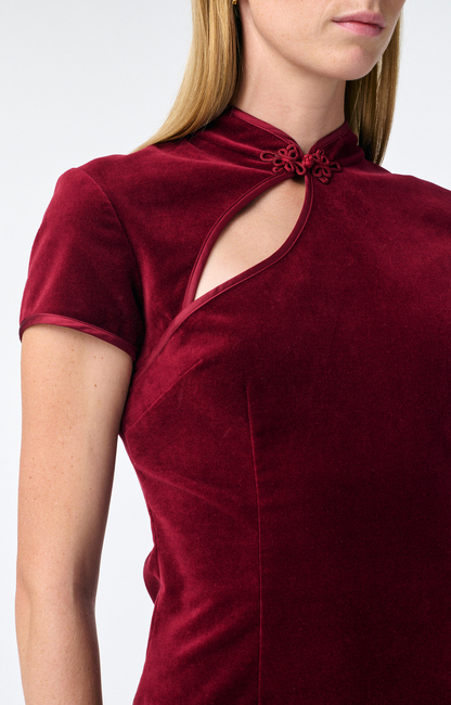 Robe En Velours Vanessa Bruno Taille 38 - Noire, Longueur Genou, Occasion Très Bon état