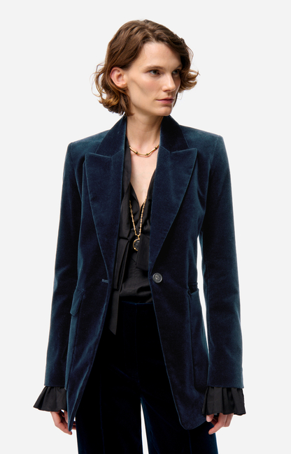 Veste Vanessa Bruno En Velours Côtelé Marron - Taille 40, Occasion En Très Bon état